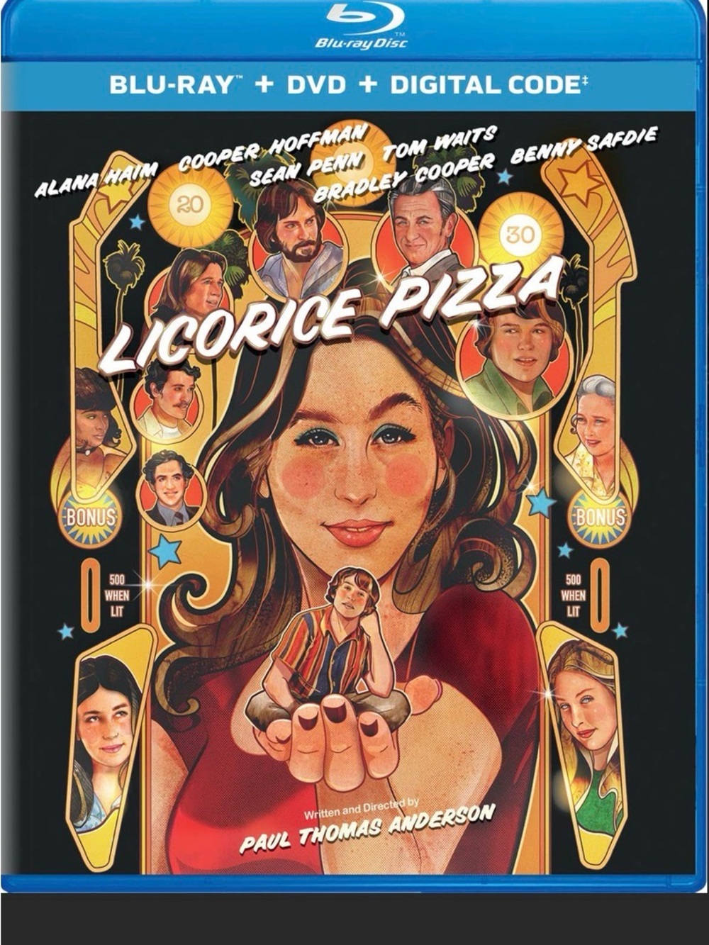 Licorice Pizza - Blu-ray + DVD + Digital  blu_ray Used - Very Good